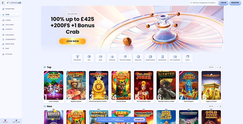 Uno sguardo a casinolab bonus Uno sguardo a casinolab bonus